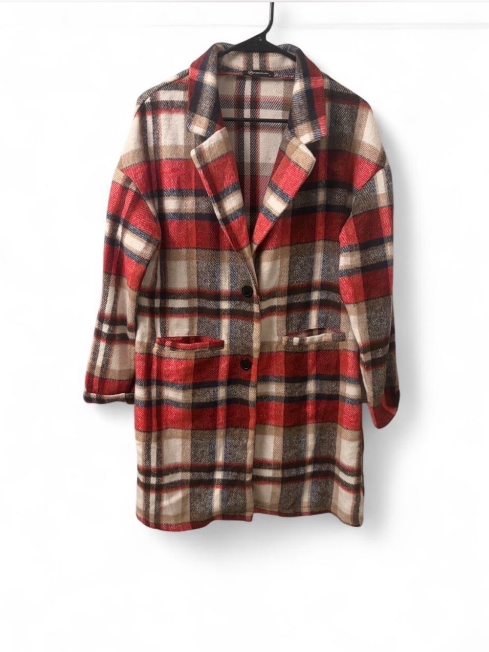 PrettyGarden Womens Plaid Jacket